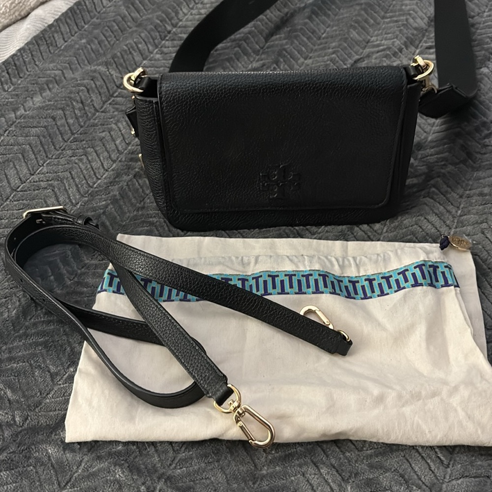 Tory Burch Thea web crossbodySOLD